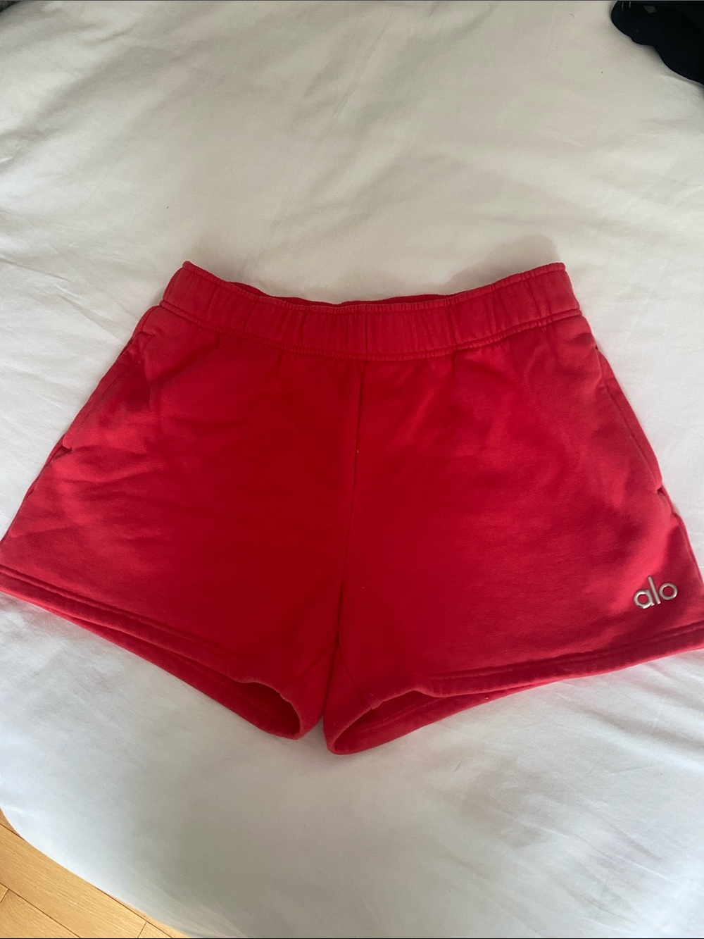 ALO Yoga Women’s Red Athletic Lounge Shorts